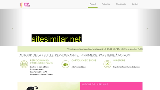 autourdelafeuille.fr alternative sites