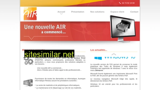 auvergne-ir.fr alternative sites