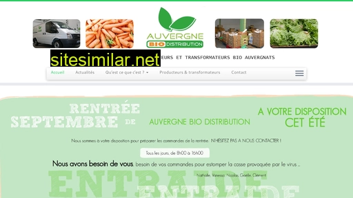 auvergnebiodistribution.fr alternative sites