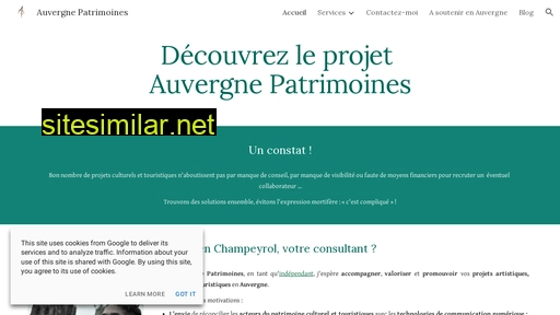 auvergne-patrimoines.fr alternative sites