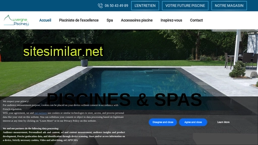 auvergne-piscines.fr alternative sites