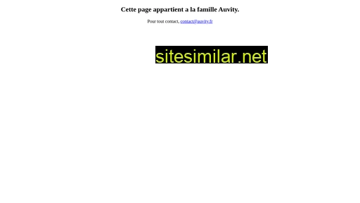 auvity.fr alternative sites