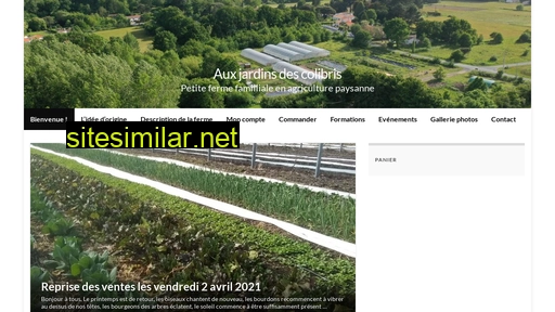 auxjardinsdescolibris.fr alternative sites