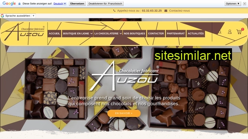 auzou-chocolat.fr alternative sites