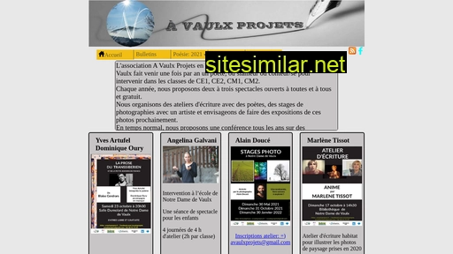 Avaulxprojets similar sites