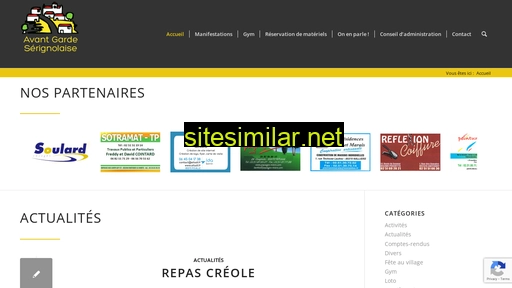 avant-garde-serignolaise.fr alternative sites