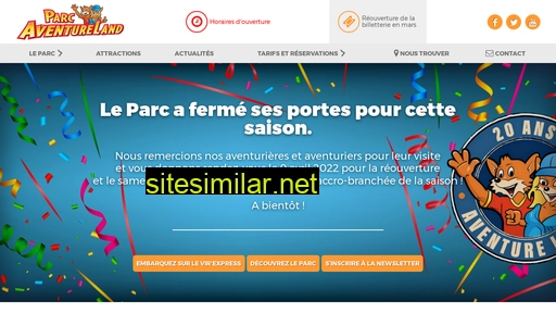 aventureland.fr alternative sites