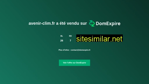 avenir-clim.fr alternative sites