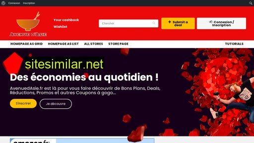 avenuedasie.fr alternative sites