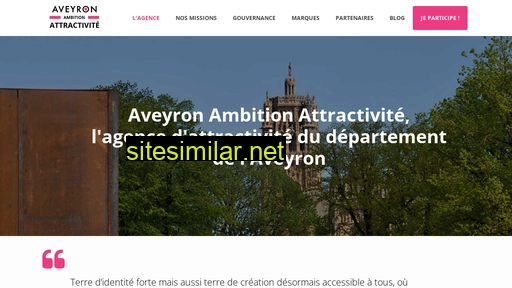 aveyron-attractivite.fr alternative sites