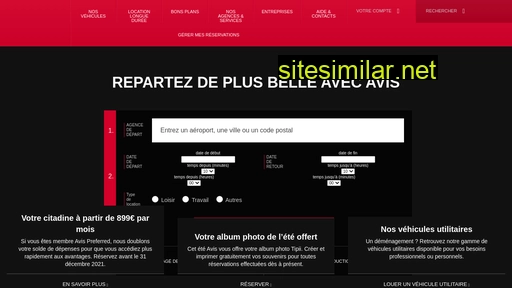 avis.fr alternative sites
