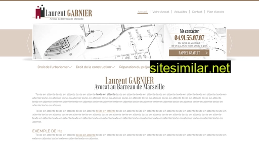 avocat-laurentgarnier.fr alternative sites
