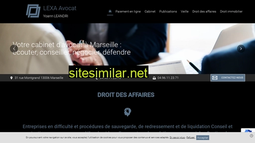 avocat-leandri.fr alternative sites