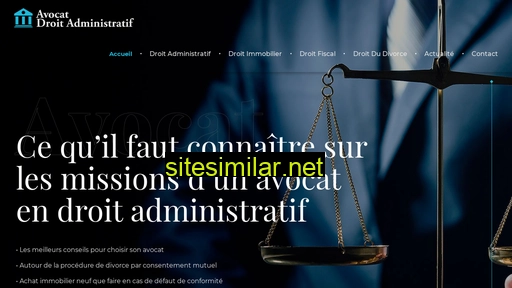 avocatdroitadministratif.fr alternative sites