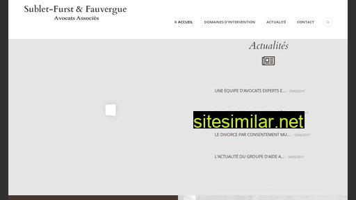 avocats-conseils-sublet-furst.fr alternative sites