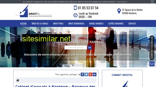 avocats-droitfil.fr alternative sites
