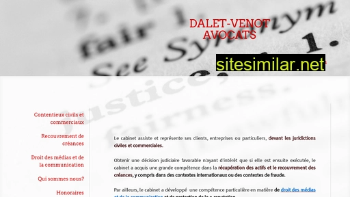 avocatsdaletvenot.fr alternative sites