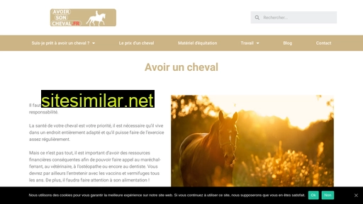 avoirsoncheval.fr alternative sites