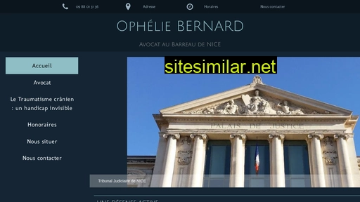 avocat-bernard-ophelie-nice.fr alternative sites