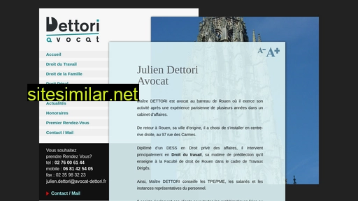 avocat-dettori.fr alternative sites