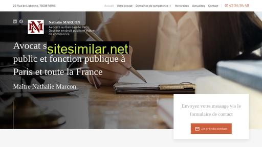 avocat-marcon.fr alternative sites