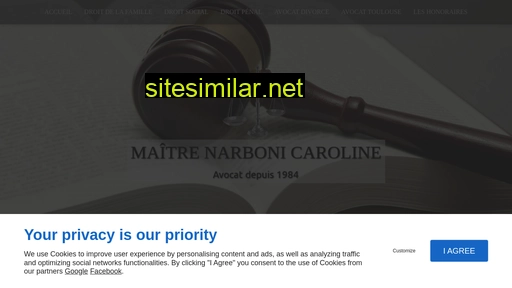 avocat-narboni.fr alternative sites