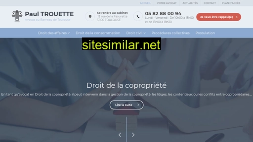 avocat-trouette.fr alternative sites
