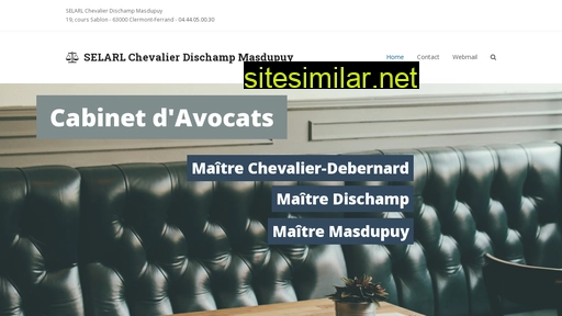 avocats-cdm.fr alternative sites