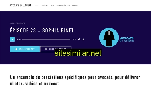 avocats-en-lumiere.fr alternative sites