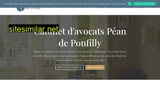 avocats-ponfilly.fr alternative sites
