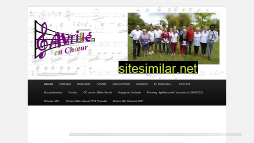 Avrilleenchoeur similar sites