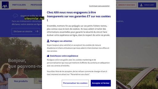 axa.fr alternative sites