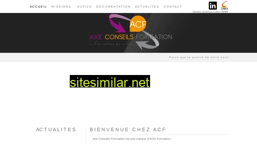 axeconseilsformation.fr alternative sites