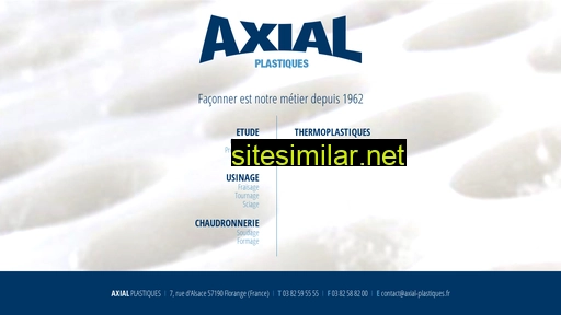 axial-plastiques.fr alternative sites