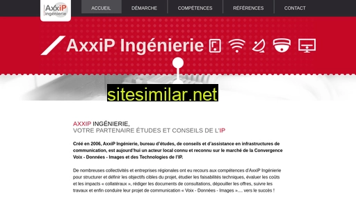 Axxip-ingenierie similar sites