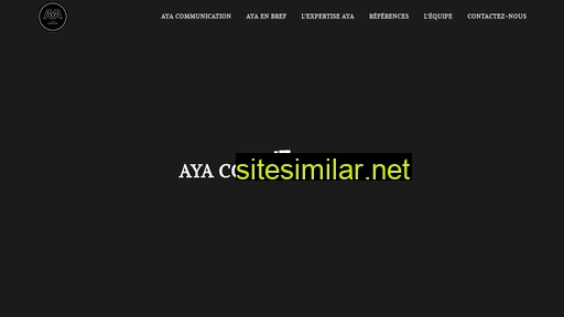 aya-communication.fr alternative sites