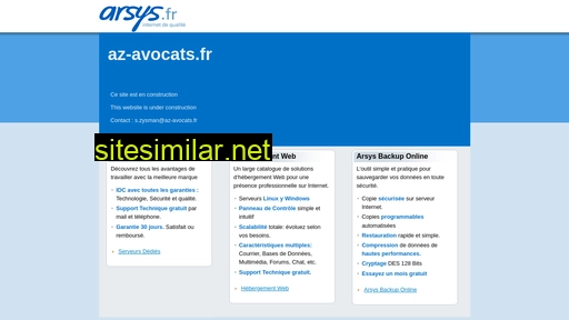 az-avocats.fr alternative sites