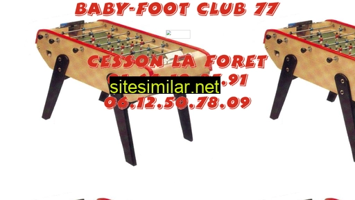 Babyfoot77 similar sites