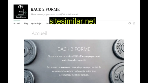 back2forme.fr alternative sites