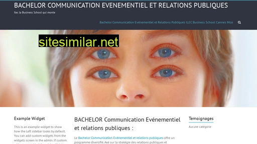 bachelor-communication.fr alternative sites
