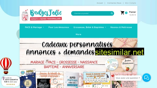 badgesfolie.fr alternative sites