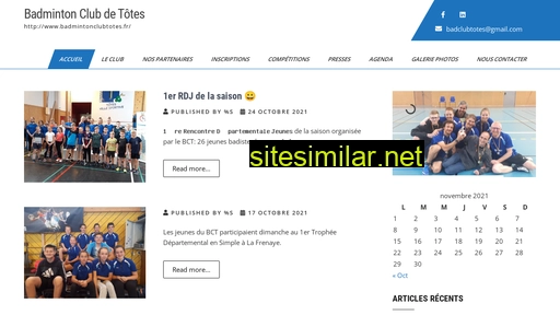 badmintonclubtotes.fr alternative sites