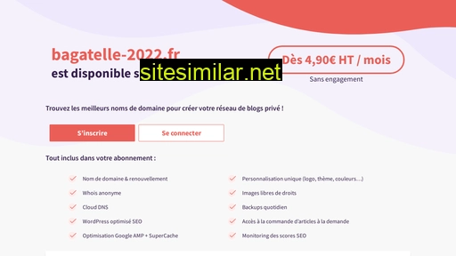 bagatelle-2022.fr alternative sites