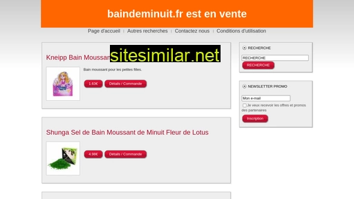 baindeminuit.fr alternative sites