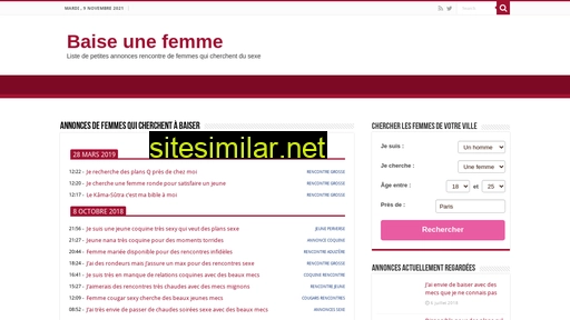 baiseunefemme.fr alternative sites