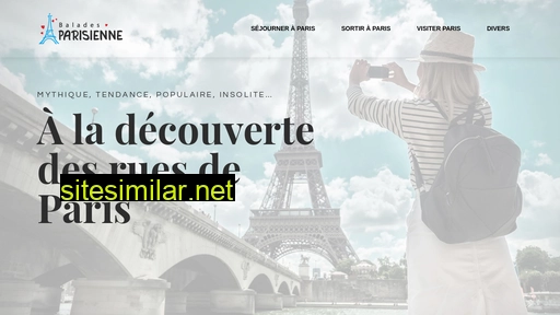 balades-parisiennes.fr alternative sites