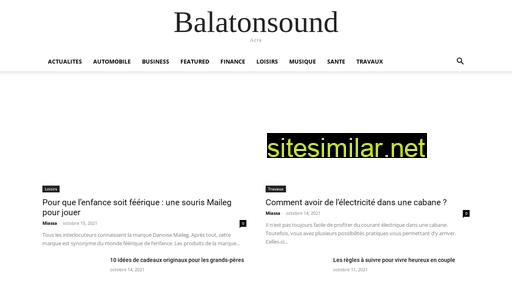 balatonsound.fr alternative sites
