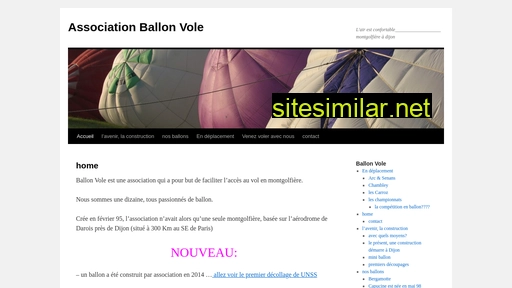 ballonvole.fr alternative sites