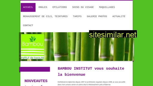 Bambou-institut similar sites