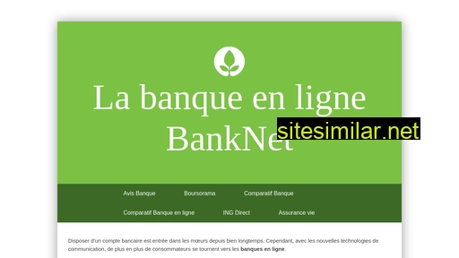 Banknet similar sites